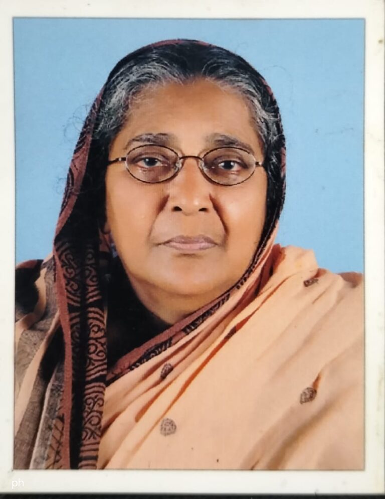 പരേതനായ ബി.എം.ഷെരീഫ് Ex.MLA യുടെ ഭാര്യനൂർജഹാൻ ബീഗം ടീച്ചർ അന്തരിച്ചു.