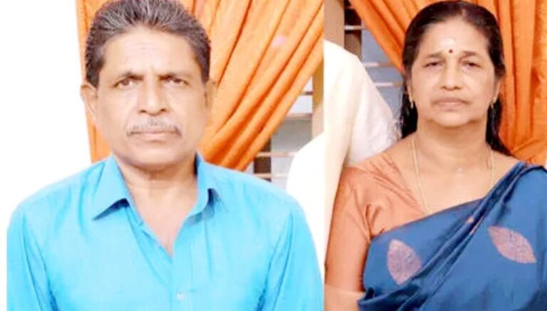 കൊട്ടാരക്കരയിൽ ഭർത്താവ് ഭാര്യയെ വെട്ടിക്കൊലപ്പെടുത്തി..