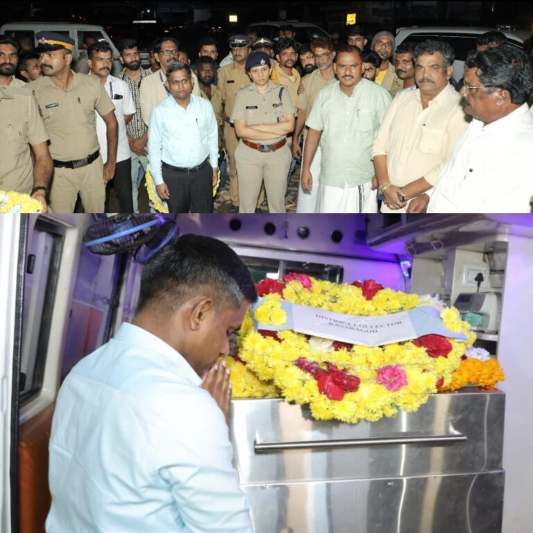 പതിവായി ലോറിയുമായി യാത്ര ചെയ്തിരുന്ന അതേവഴിയിലൂടെയായിരുന്നു അന്ത്യയാത്രയ്ക്കായി വീട്ടിലേക്കുള്ള മടക്കവും.