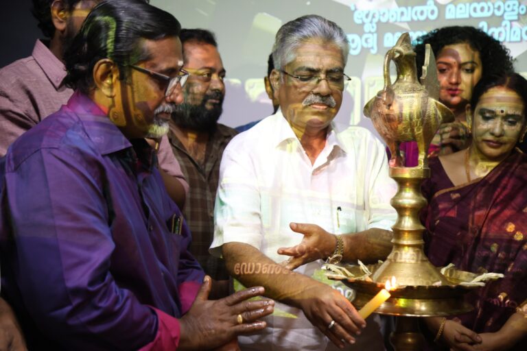 ഗ്ലോബല്‍ മലയാളം സിനിമയുടെ ഉദ്ഘാടനവും ലോകത്തിലെ ആദ്യ മെഗാ ഡോക്യുമെന്ററി പരമ്പരയുടെ ചിത്രീകരണവും ആരംഭിച്ചു.