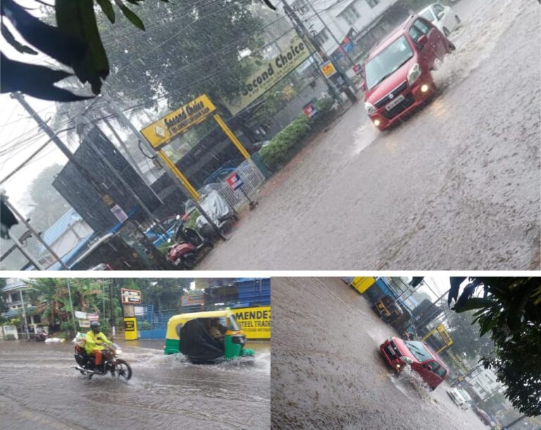 തിരുവനന്തപുരത്ത് കനത്തമഴ തുടരുന്നു.