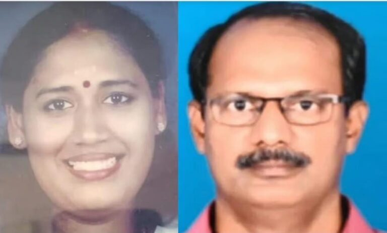 ഭാര്യയെ കൊലപ്പെടുത്തി ഭർത്താവ് വെടിയുതിർത്ത് ആത്മഹത്യ ചെയ്തു ,.