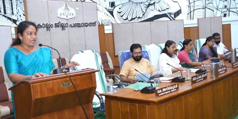 കാര്‍ഷിക മേഖലക്ക് ഊന്നല്‍നല്‍കി ജില്ലാ പഞ്ചായത്ത് ബജറ്റ്.