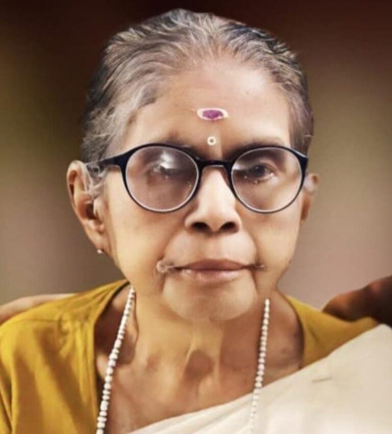 കൊല്ലം SN കോളജ് ബോട്ടണി വിഭാഗം റിട്ട. HOD യും പരേതനുമായ പ്രൊഫ. PKG.പുരുഷോത്തമൻ്റെ  ഭാര്യ ഉമയമ്മ (101)  അന്തരിച്ചു.