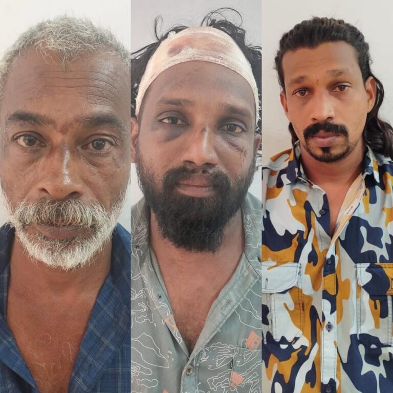 ചാത്തന്നൂര്‍ മീനാട് അമ്പല പറമ്പില്‍ യുവാവിനെ ആക്രമിച്ച പ്രതികള്‍ അറസ്റ്റില്‍.