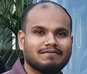 ജമ്മു കാശ്മീരിലെ പുൽവാമ വനത്തിൽ മരിച്ച നിലയിൽ കണ്ടെത്തിയ മലപ്പുറം കരുവന്തോടി സ്വദേശി മുഹമ്മദ് ഷാനിബ് (28).